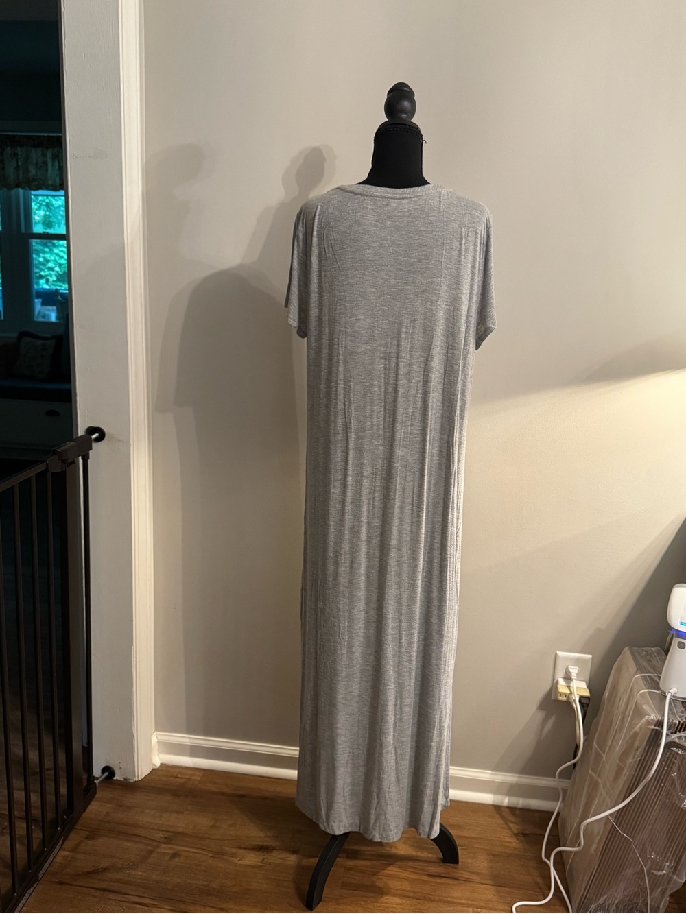 Soma Light Gray Cool Nights Nightgown - Picture 2 of 3